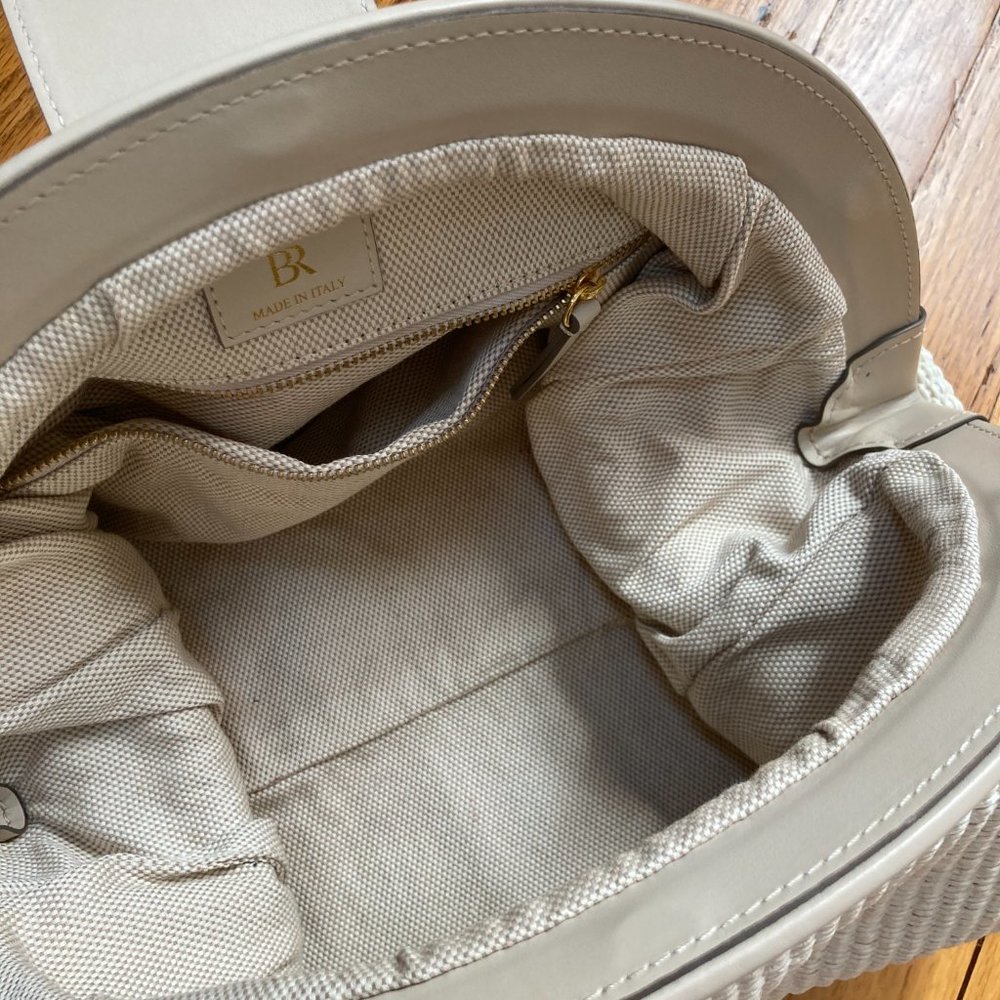 Banana Republic STELLA CLOUD CLUTCH Oversized Straw Clutch Handbag for Summer - Picture 12 of 13